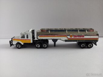 MATCHBOX CONVOY - SCANIA T142 PETROL TANKER SHELL-POZRI FOTO - 2