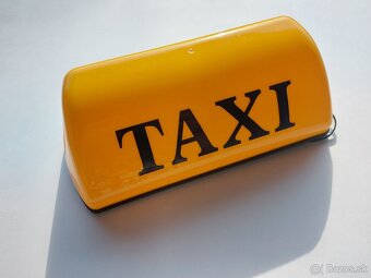 Taxi transparent - žlty - 2