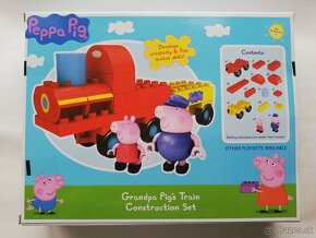 Prasiatko Peppa Pig Vlak Vlacik Stavebnica 22casti LegoDuplo - 2