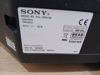 SONY BRAVIA KDL-32R415B - 2