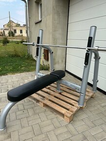 Matrix bench press + olymp. tyč - 2