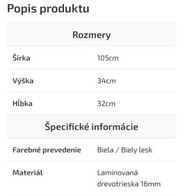 Závesná skrinka Calabria, jedálenské stoličky - 2