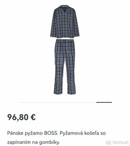 Hugo boss pánske pyžamo nové - 2