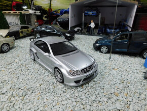 model auta Mercedes C209 Coupe CLK AMG DTM Otto mobile 1:18 - 2