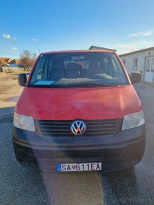 VW transporter T5 2,5tdi 4x4 dlhá verzia 6miest - 2