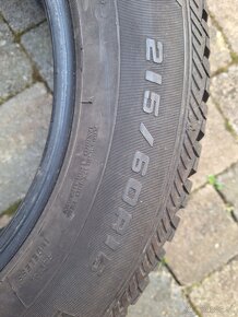 Predám 4ks zimných pneumatík FULDA 215/60 r16 - 2