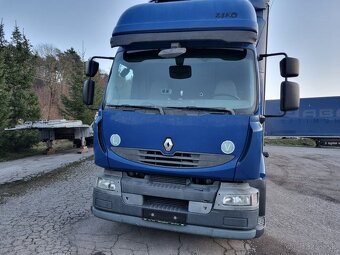 RENAULT MIDLUM 300.18 DXi  9m valník + čelo - 2