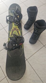 Snowboard 137cm+ boty boa system č.28 - 2