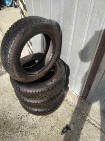 Predám 4ks zimné pneu.155/65R14 Matador dezen 5,8mm - 2