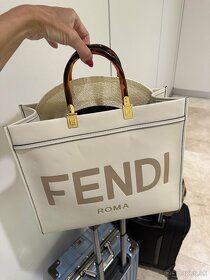 Fendi sunshine tote medium Ivory - 2