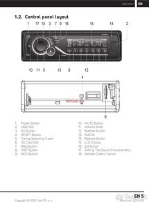 Sencor usb SD bluetooth - 2