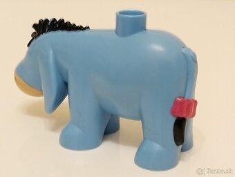 Lego Duplo oslík Ijáček Eeyore with Stud on Back - 2