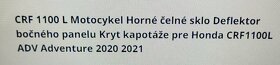 Honda africa twin adventur  deflektory kapotáž - 2