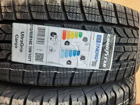 GoodYear UltraGrip Cargo 215/65 R16C zimné nove - 2