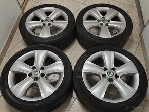 17" ŠKODA (5x112) + Continental - 2