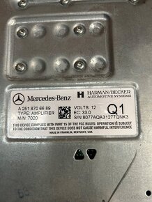 Zosilovač Mercedes Benz Harman Kardon - 2