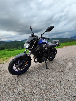 YAMAHA MT 07 ABS, 2020, 8000 km, 1. majiteľ - 2