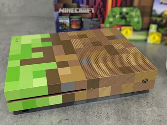 Xbox One S Minecraft edícia, ovládač, hra Minecraft - 2