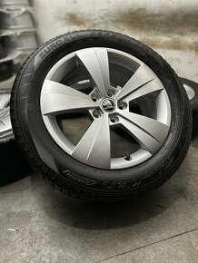 Letná sada 5x112 R17 , 215/55/17 Škoda Triton - Superb - 2