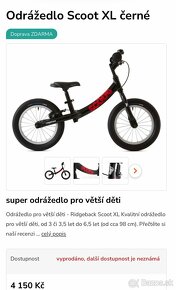 2 za 60e Bicyklel BTWIN od 3 do 5 rokov a odrážadlo - 2