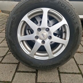 Zanovne zimné 195/65 r15 5x112 barum polaris5 - 2