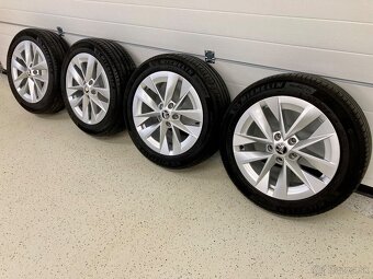 Letná sada org ŠKODA 5x112 R17 7J ET46 205/55 R17 - 2