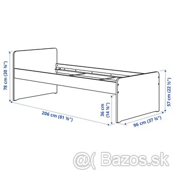 Posteľ IKEA - släkt - 2