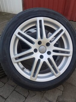 Elektrony 5x112 R17 Audi + pneumatiky - 2