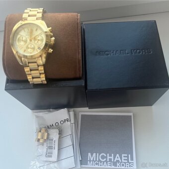 Dámske hodinky MICHAEL KORS MINI BRADSHAW MK5798 (zlaté) - 2