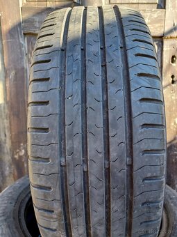 Predám 4 jazdené letné pneumatiky Continental Eco 195/55 R16 - 2