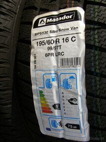 Zimné pneumatiky 195/60 R16C,bandasky na naftu 22l. - 2