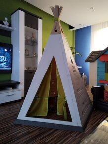 smoby teepee stan-možnosť zloženia na dve veľkosti - 2