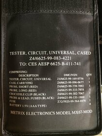 Predám multimeter-tester METRIX MX67  - 2