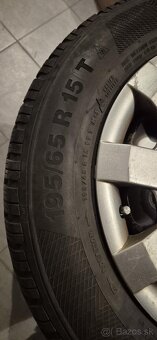 Predam kolesa 195/65 R15 aj s pneu - 2