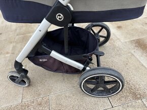 Cybex Balios S LUX Almond Beige vanička+športová časť - 2