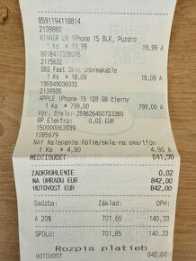 iPhone 15 128GB Čierna - 2