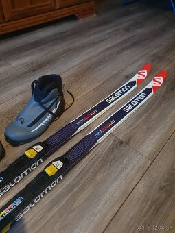 Predam bezkovy set,SALOMON,151 cm,SNS,c.37,supiny - 2