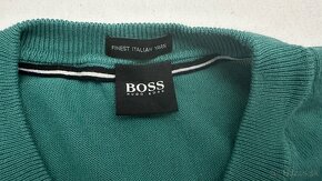 Nový pánsky,elegantný pulover HUGO BOSS - veľkosť M - 2