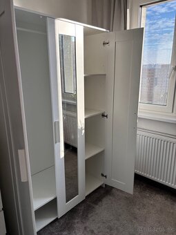 Ikea Brimnes trojdverová skriňa 117x190cm - 2