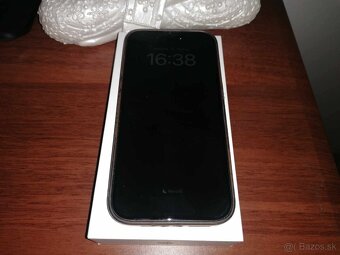 iPhone 15PRO BLACK 128GB V ZÁRUKE EŠTE 1 rok - 2