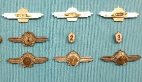 Vojenské odznaky triednosti ČSLA (sada3) - 2