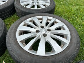Hliníkové disky s pneumatikami Suzuki 185/55 R 16 - 2