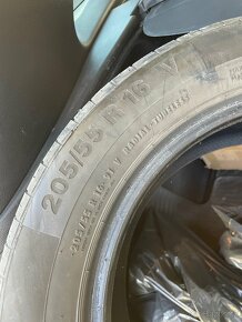 2x letné pneu 205/55 r16 Continental - 2