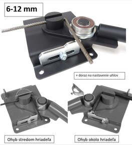 Ohybačka na roxor, strmienka, haky, armatúra - 2