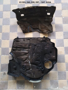 BMW kryt motora pre motor M47 N47, 4-valec - 2