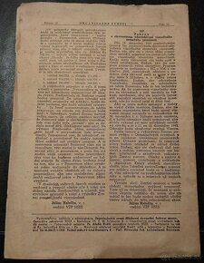 Organizačné zvesti HSĽS november 1943 Slovenský Štát - 2