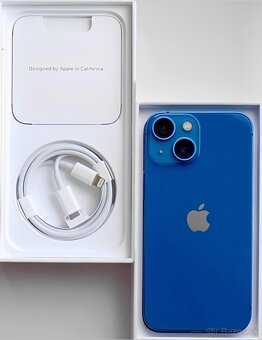 iPhone 13 Mini Blue KONDICE BATERIE 100% TOP - 2