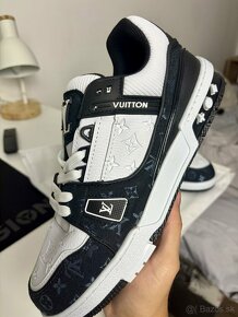 Louis Vuitton Tenisky Trainers Čierne - 2