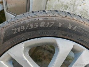 Predám elektrony na Nissan Juke aj s gumami 215/55 R17 - 2