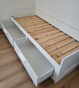 Ikea Brimnes postel s matracmi - 2